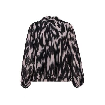 Bluza cu model animal print