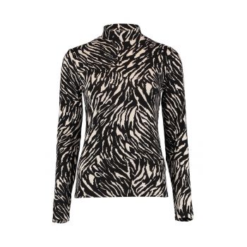 Bluza cu model animal print