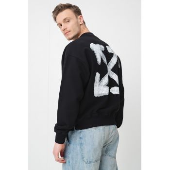 Bluza de trening cu imprimeu pe spate
