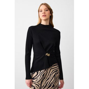 Bluza uni cu maneci lungi