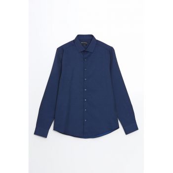 Camasa slim-fit uni