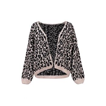 Cardigan cu animal print
