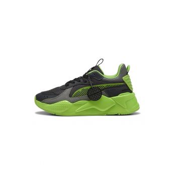 Pantofi sport cu insertii de piele