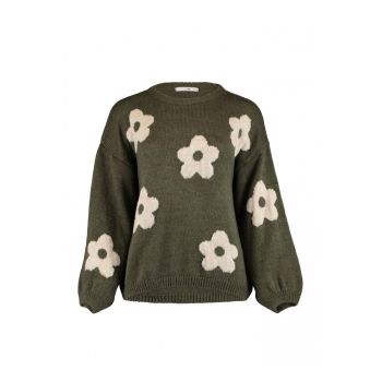 Pulover cu model floral