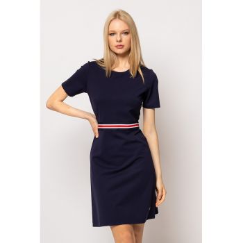 Rochie cu banda elastica in talie
