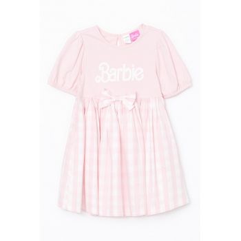 Rochie cu imprimeu Barbie