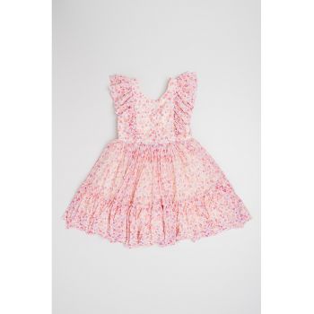 Rochie cu straturi exterioare de dantela