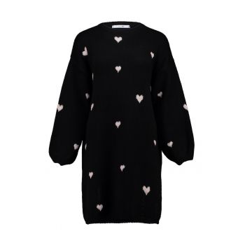 Rochie-pulover cu model
