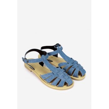 Sandale dama denim