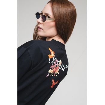 Tricou de bumbac cu imprimeu grafic