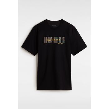 Tricou din bumbac cu logo pe piept