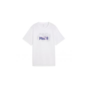 Tricou relaxed fit cu logo