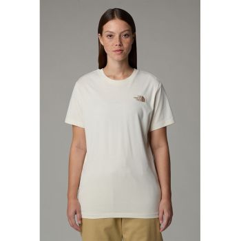Tricou relaxed fit din bumbac cu imprimeu logo