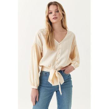 Bluza cu decolteu in V