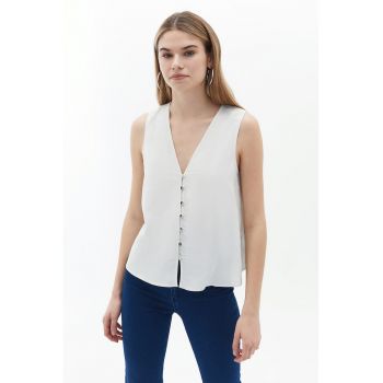 Bluza cu decolteu in V