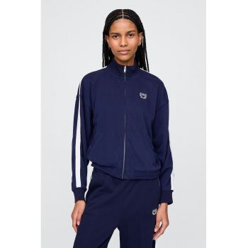 Bluza de trening cu logo si fermoar