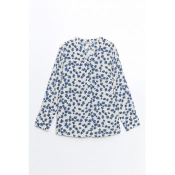 Bluza-tunica cu imprimeu