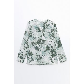 Bluza-tunica cu imprimeu
