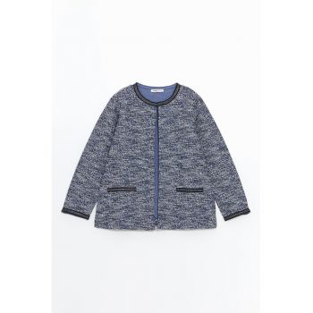 Cardigan tricotat fara inchidere