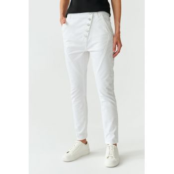 Pantaloni cu buzunare oblice Figa