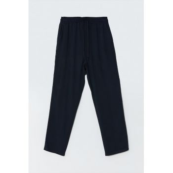 Pantaloni cu snur de ajustare in talie