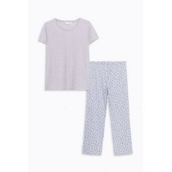 Pijama din amestec de bumbac