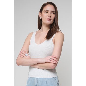 Pulover din tricot cu barete VMNewlex