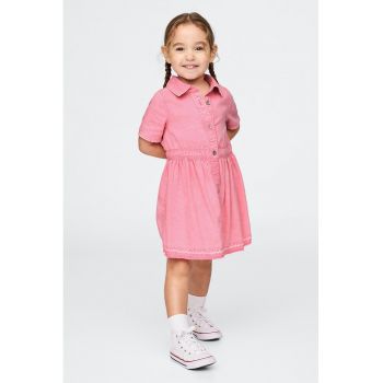 Rochie evazata de denim
