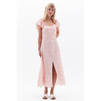 Rochie mini cu imprimeu midi
