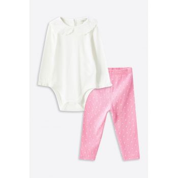 Set de body si pantaloni striati
