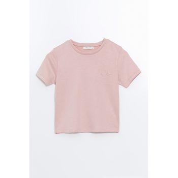 Tricou cu decolteu rotund
