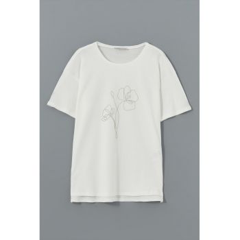 Tricou din bumbac cu imprimeu