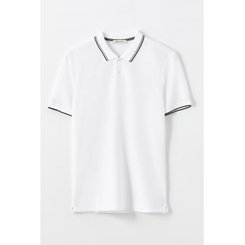 Tricou polo din amestec de bumbac