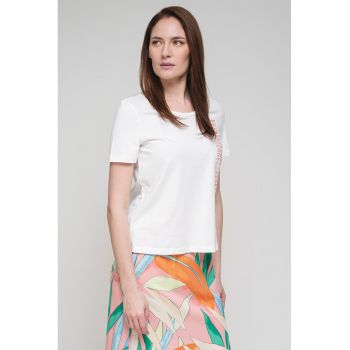 Tricou regular fit cu imprimeu text