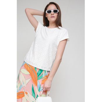 Tricou uni cu maneci scurte