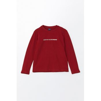 Bluza cu detaliu text