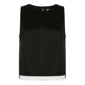 Bluza cu franjuri - fara maneci
