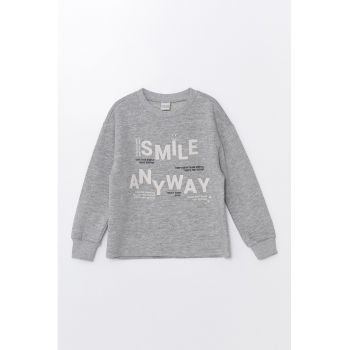 Bluza cu imprimeu text