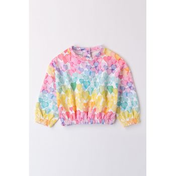Bluza de trening cu model inimi