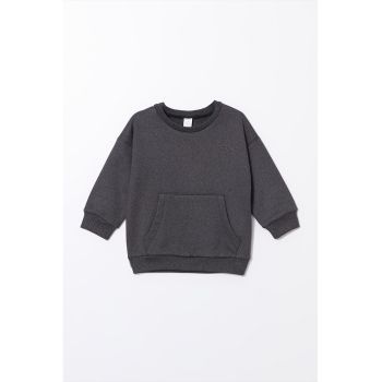 Bluza sport cu buzunar kangaroo