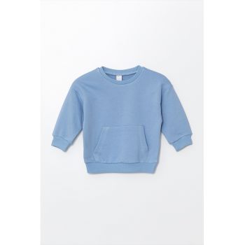 Bluza sport cu buzunar kangaroo