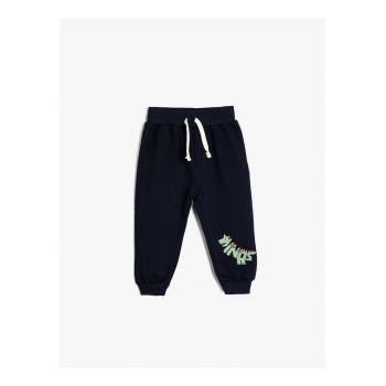 Pantaloni de trening din bumbac cu imprimeu