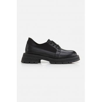 Pantofi din piele cu toc masic