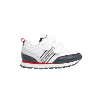 Pantofi sport cu logo si velcro