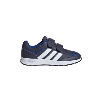 Pantofi sport de piele ecologica cu velcro Tensaur Switch