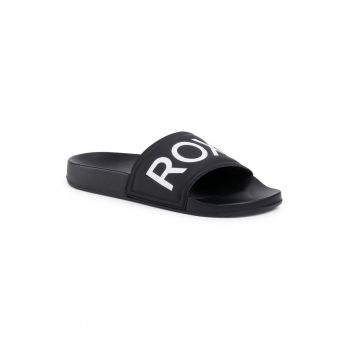 Papuci flip-flop dama -  207475038 - Textil - Negru