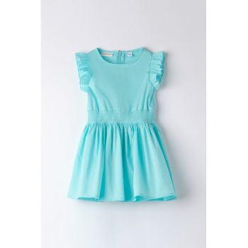 Rochie evazata cu fronseuri