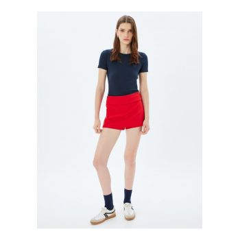 Tricou crop slim fit