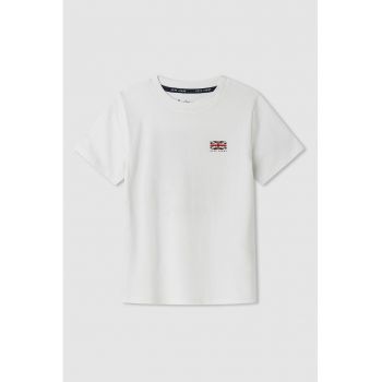 Tricou de bumbac cu imprimeu grafic Arlo