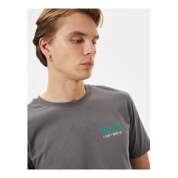 Tricou slim fit din bumbac